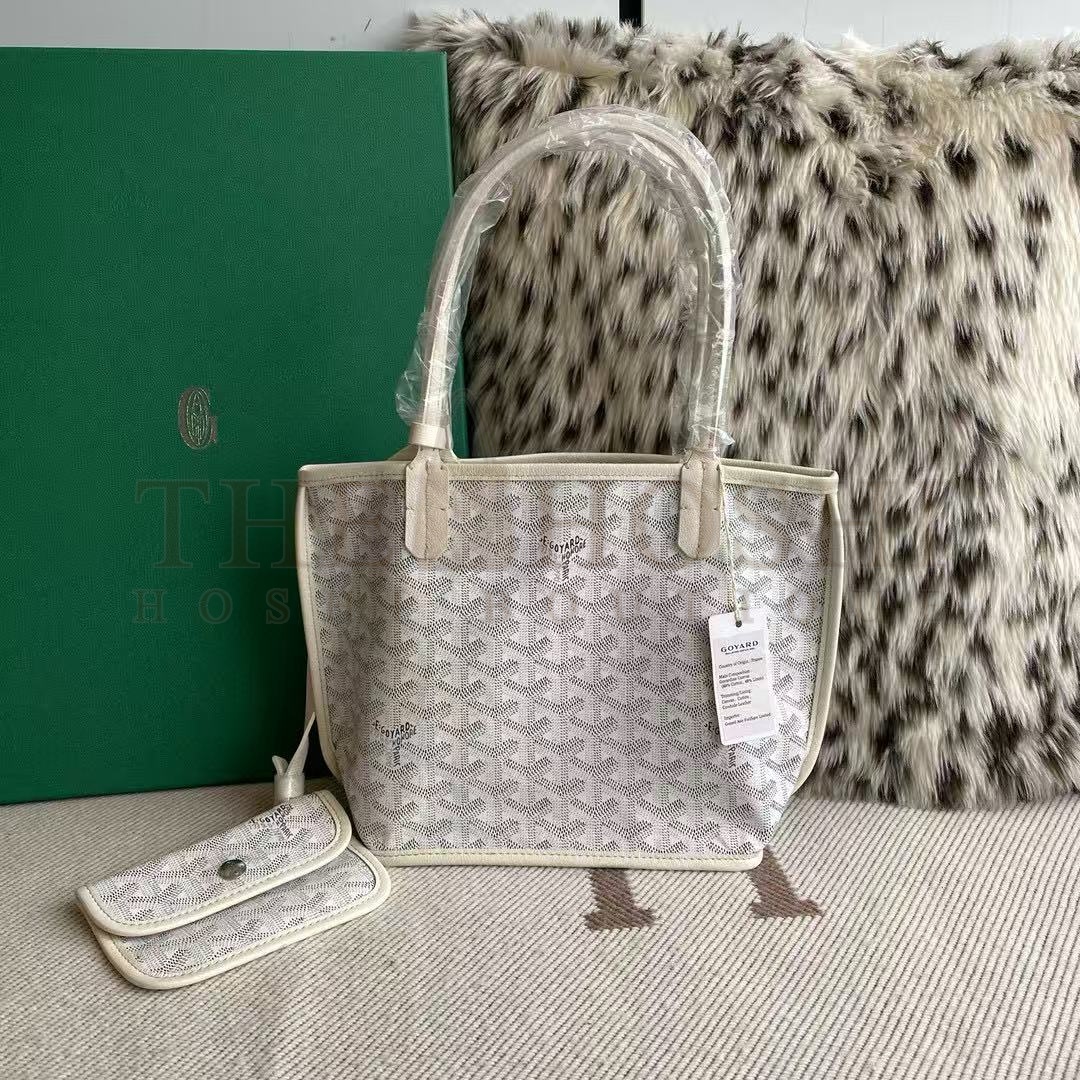 G09ard Anjou Tote  Double-sided use  leather Inside bag  Mini size：20cm Master Quality