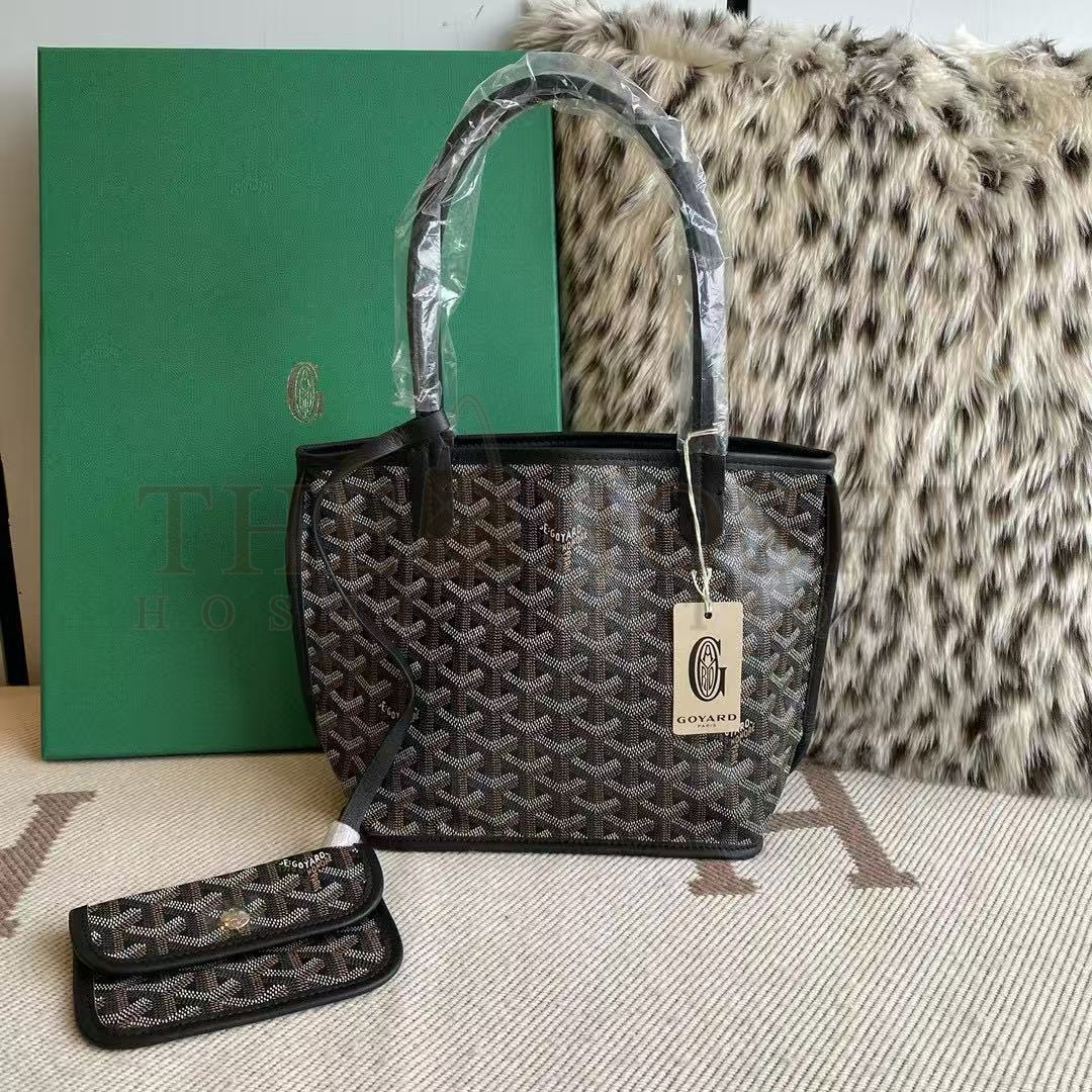 G09ard Anjou Tote  Double-sided use  leather Inside bag  Mini size：20cm Master Quality