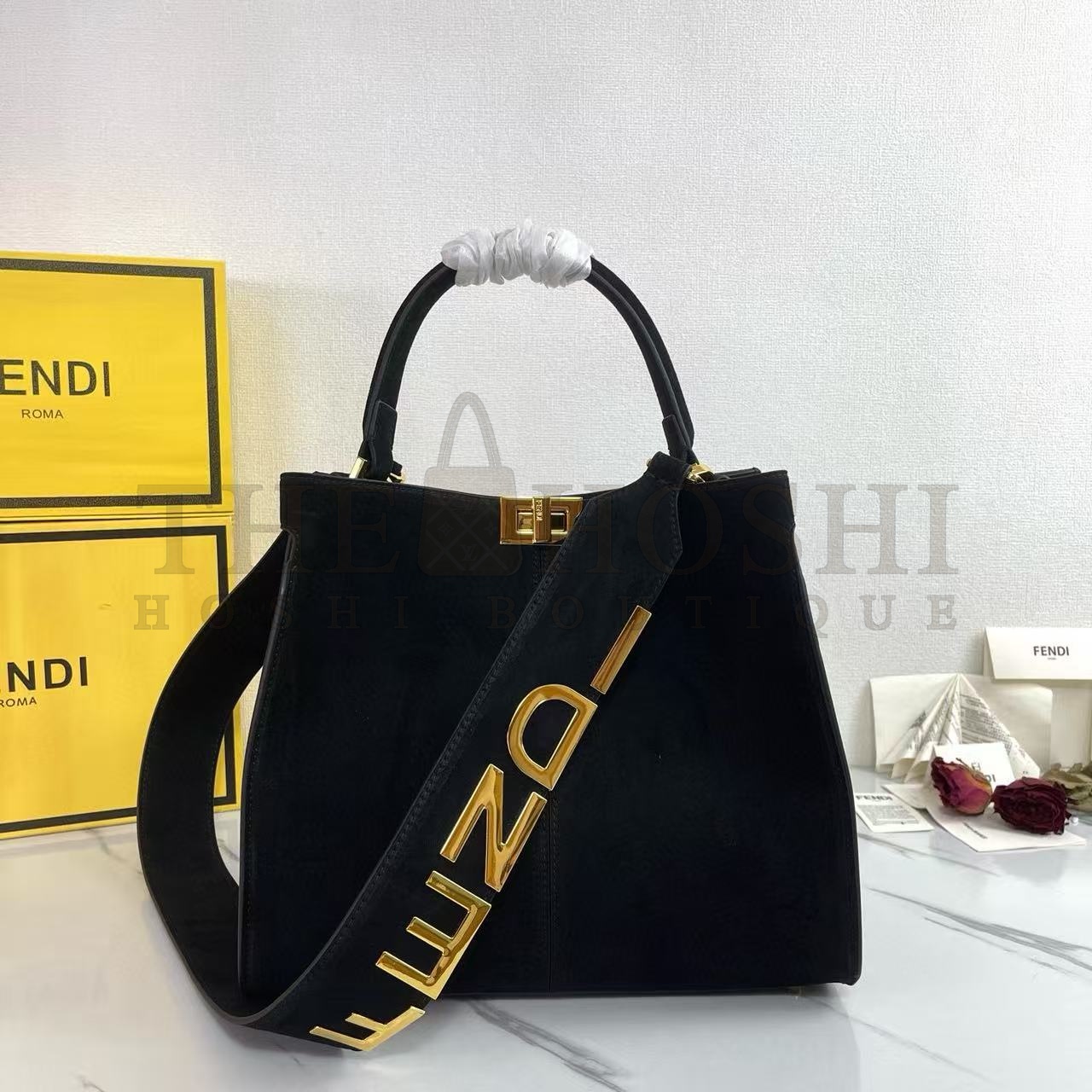 F**di F**di X-Lite Calfskin Tote Bag 3307 Size 43cm/30cm Master Quality