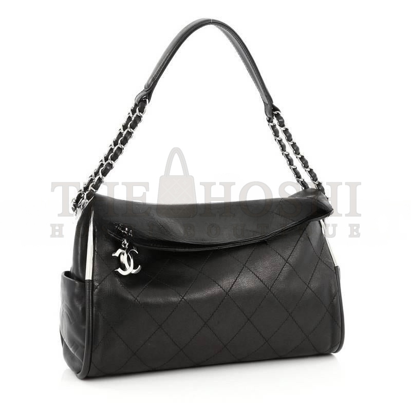 Ch**el ULTIMATE SOFT HOBO QUILTED LEATHER MEDIUM (32*24*11cm) Master Quality
