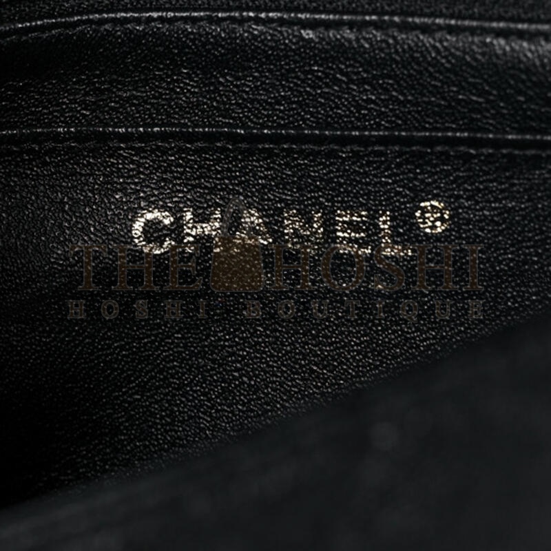 Ch**el CAVIAR QUILTED MINI TOP HANDLE FLAP 1104674 (20*12*7cm) Master Quality