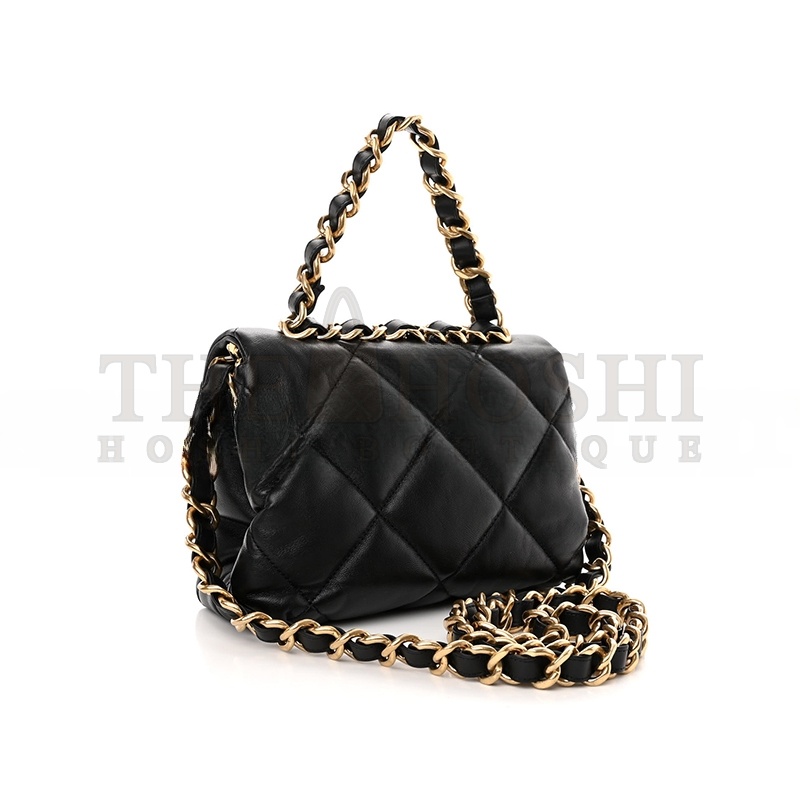 Ch**el SMALL CHAIN TOP HANDLE FLAP 1322435 (19*16*7cm) Master Quality
