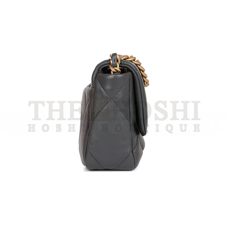 Ch**el MEDIUM 19 FLAP BAG 1302201 (25*16*9cm) Master Quality