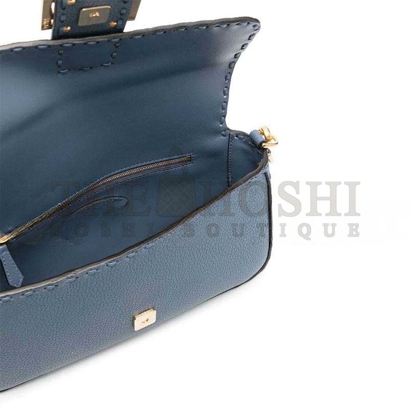F**di BAGUETTE LEATHER SHOULDER BAG (28*15*6.5cm) Master Quality