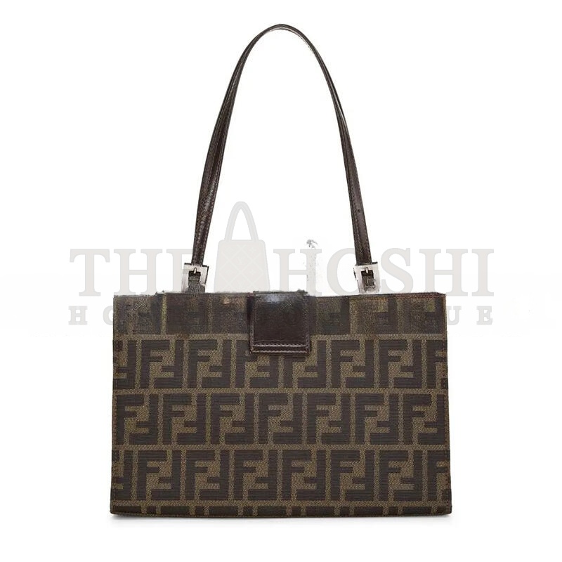 F**di SMALL ZUCCA CANVAS SHOPPING TOTE BAG (28*20*8cm) Master Quality