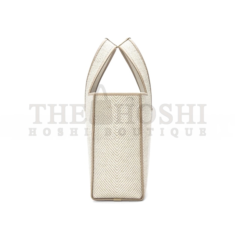 L0ew* SMALL L0ew* FONT TOTE IN JACQUARD CANVAS ALF1B59X14-2370 (24*19.5*11cm) Master Quality