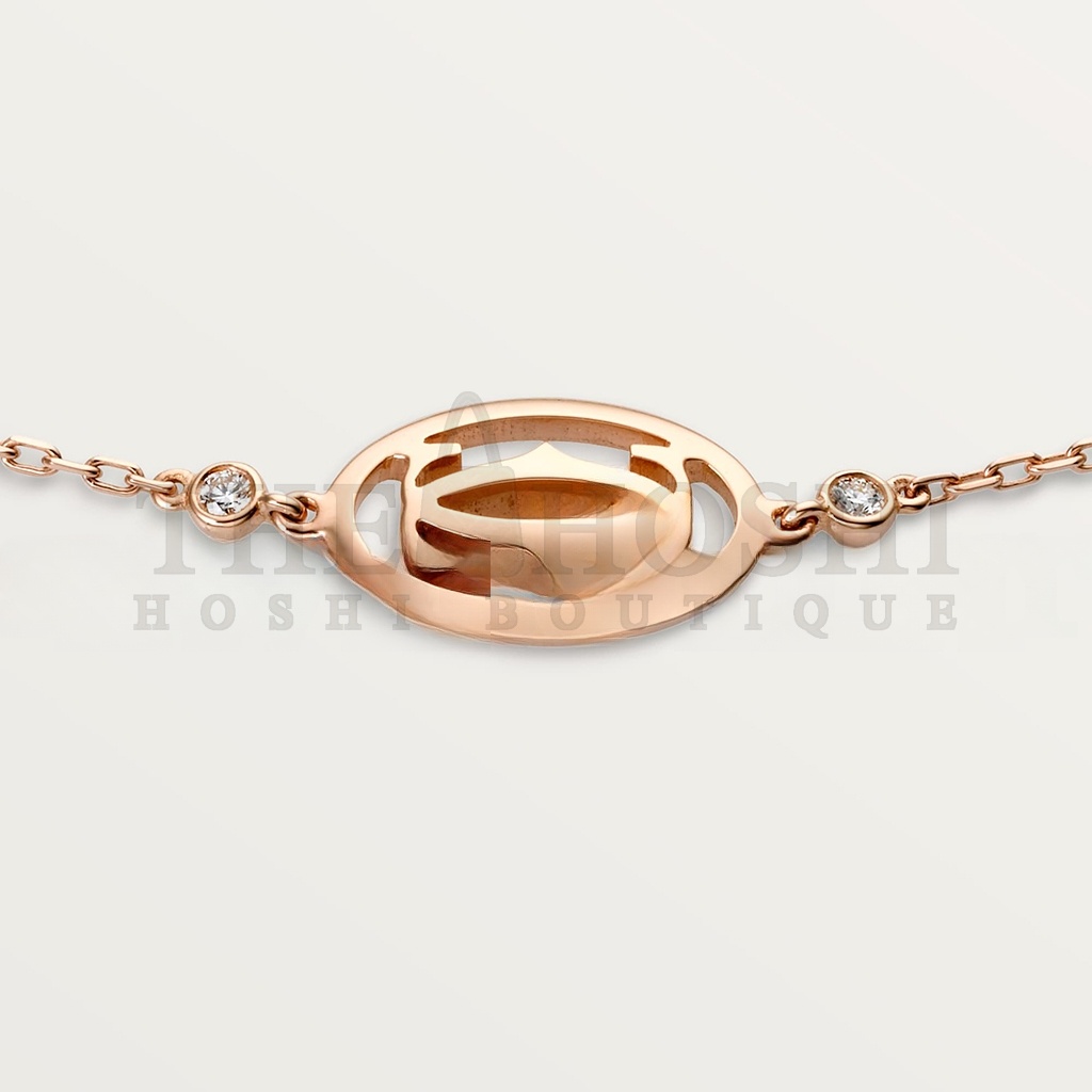Ca*t1er LOGO BRACELET B6038000 Master Quality
