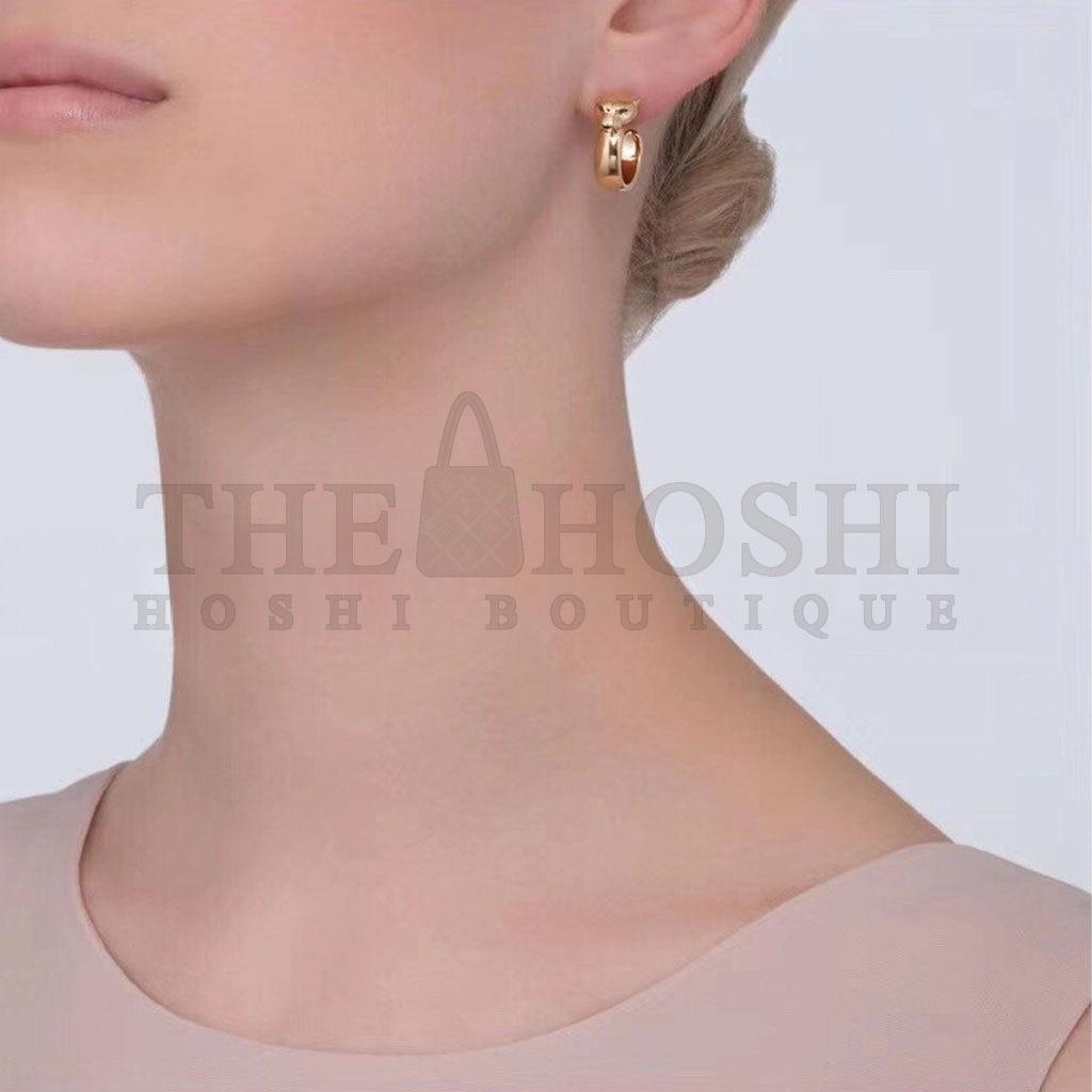 Ca*t1er PANTHERE DE Ca*t1er EARRINGS B8301206 Master Quality