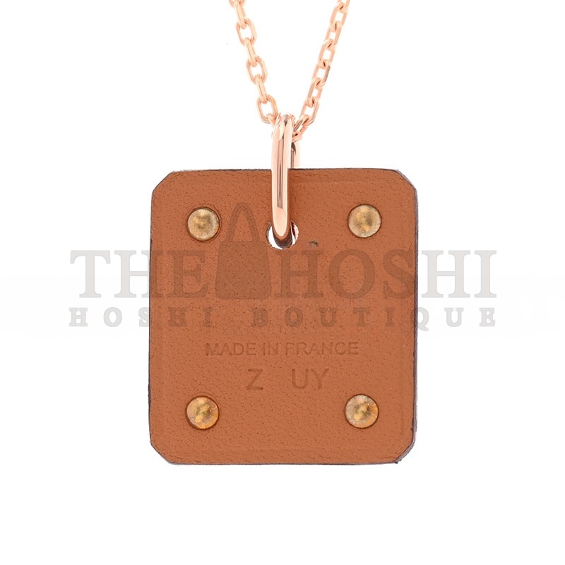 H**me5 ROSE GOLS PLATED SWIFT AS DE COEUR NECKLACE BLEU BRUME Master Quality