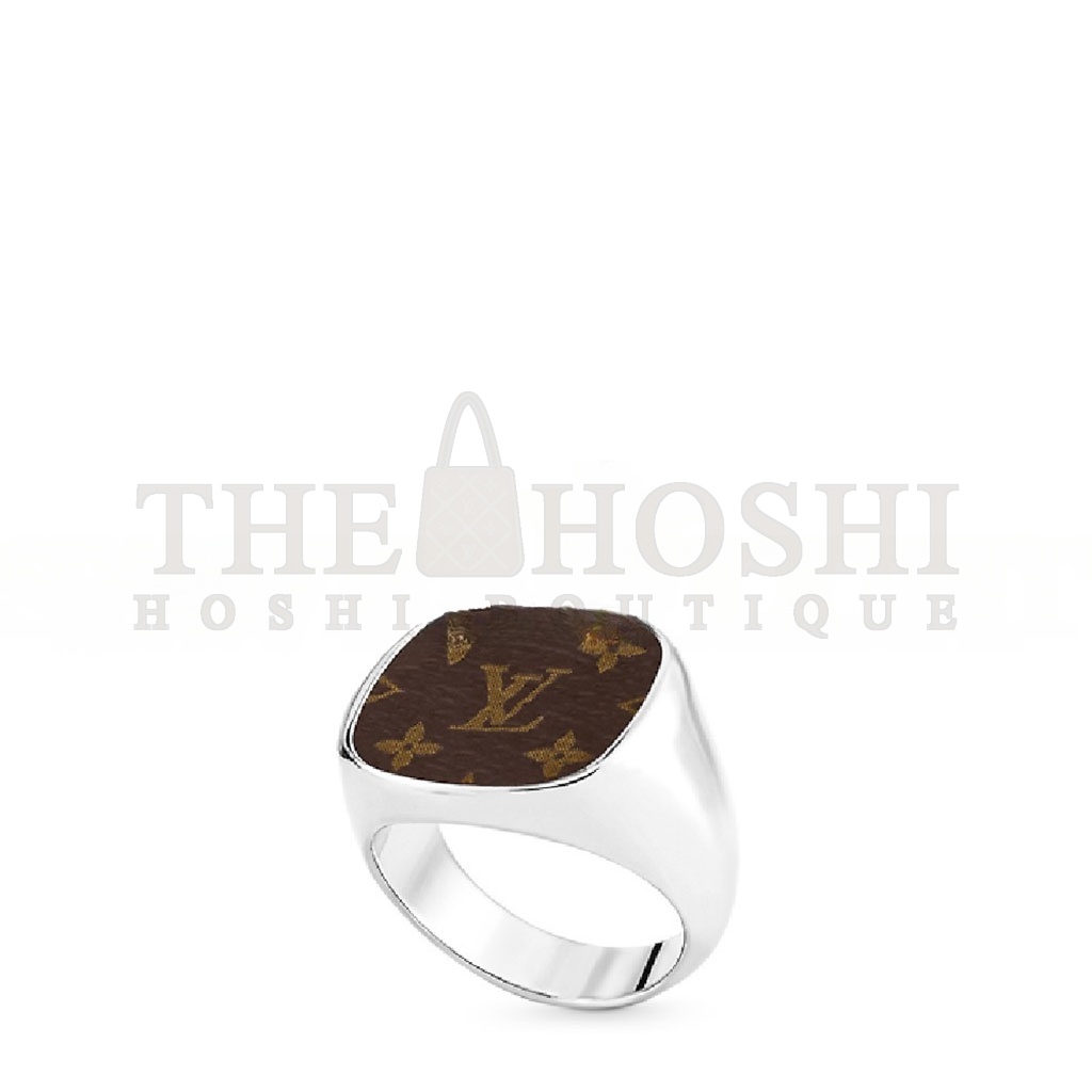 L0vis Vvtt0n MONOGRAM LOCK SIGNET RING M00515 Master Quality