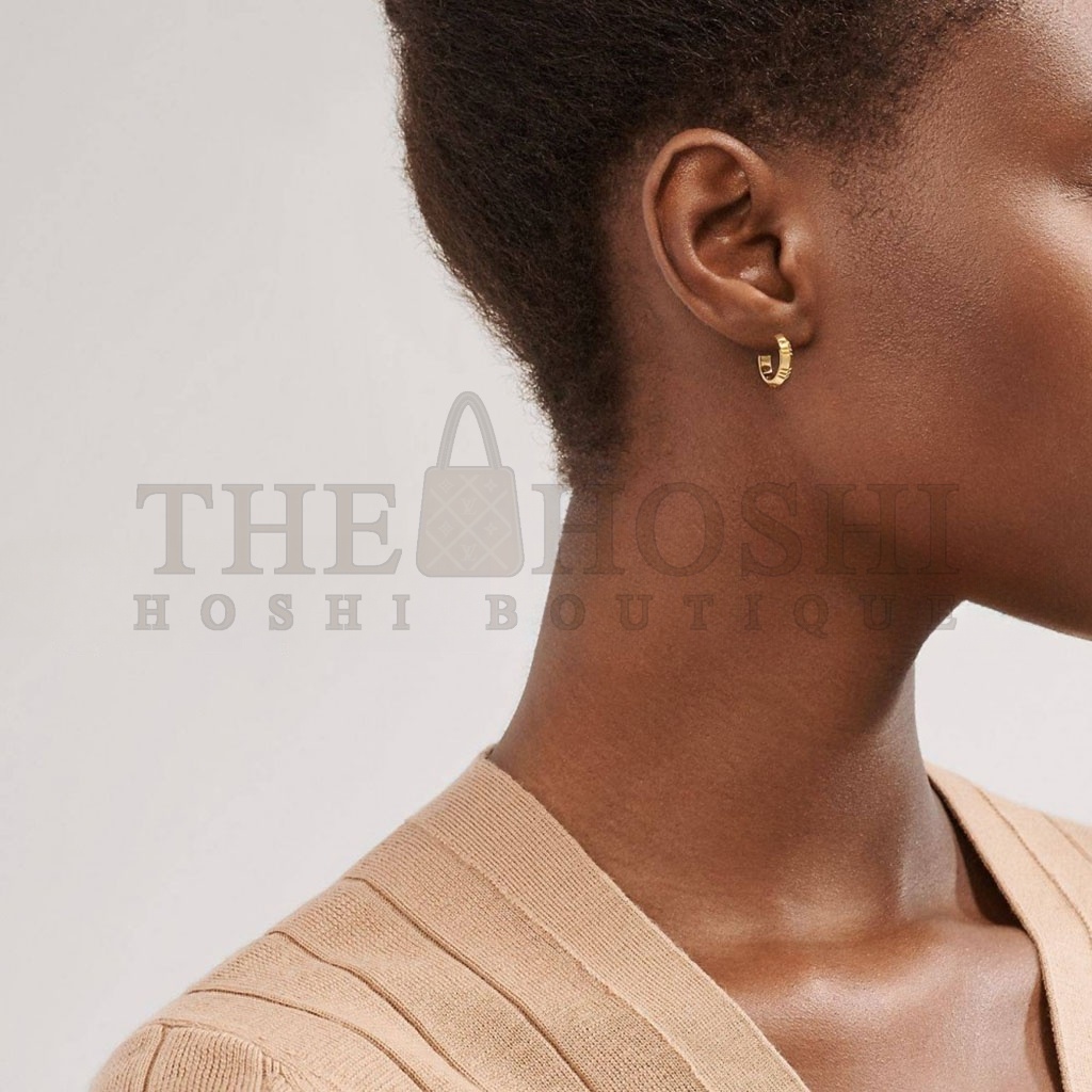 T*f*ny&amp;CO.ATLAS® X HOOP EARRINGS IN YELLOW GOLD, SMALL 67786181 Master Quality