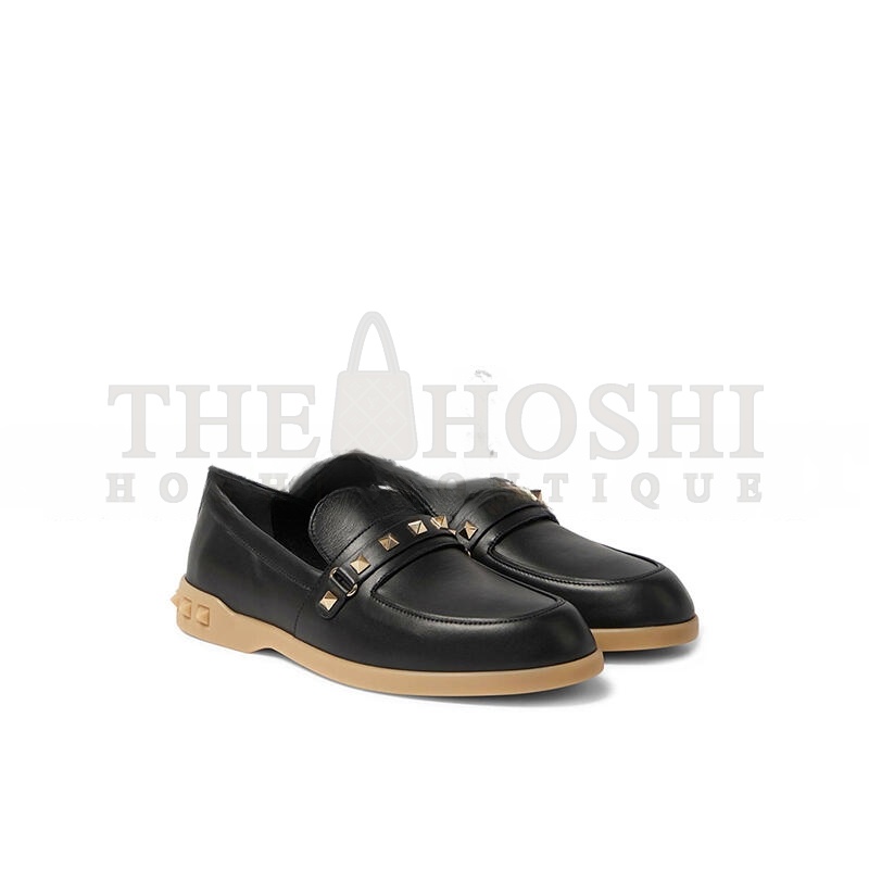 Va1e*ntin0 GARAVANI LEISURE FLOWS LEATHER LOAFERS Master Quality