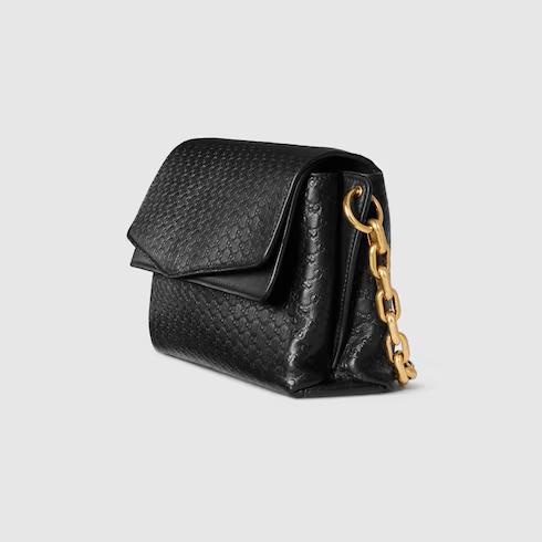 Gvc*1 Medium Shoulder Bag With Chain 28x16x7cm